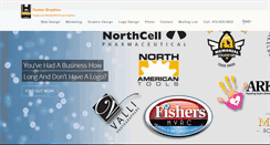 Desktop Screenshot of huntergrafx.net